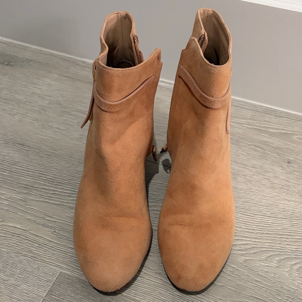 Kate Spade Tan Ankle Booties